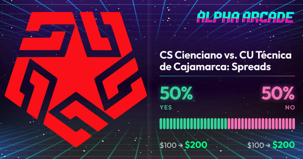 YES 50% / NO 50%