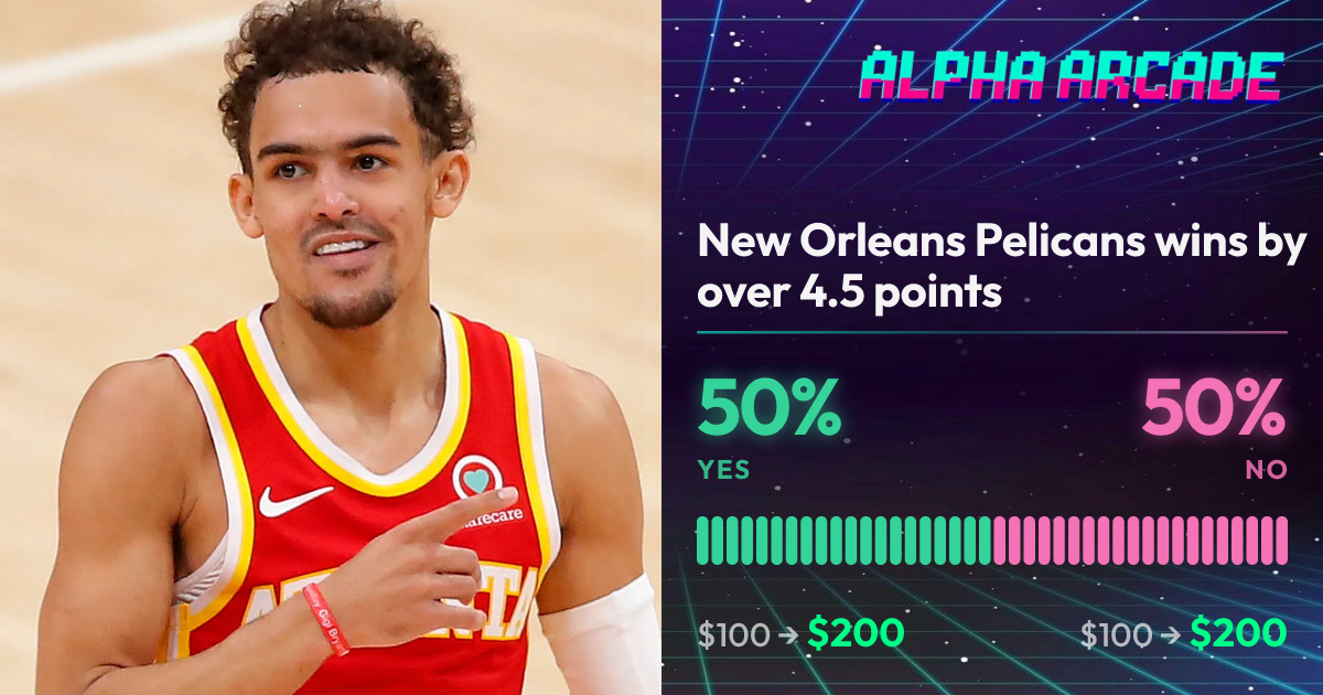 YES 50% / NO 50%