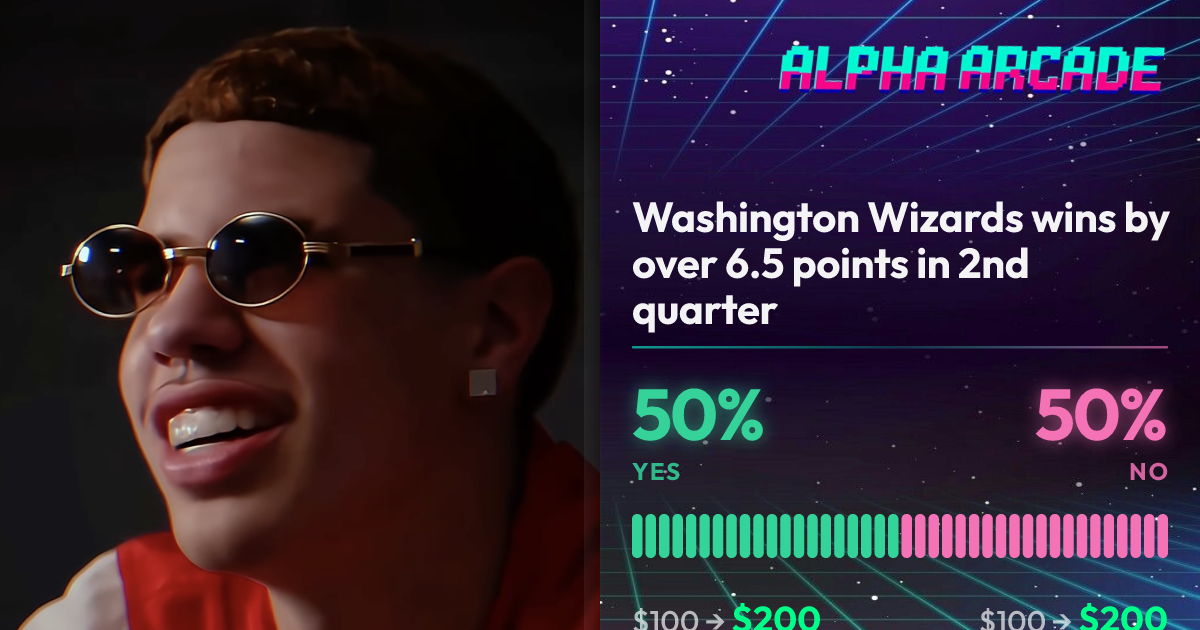 YES 50% / NO 50%