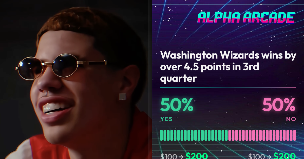 YES 50% / NO 50%