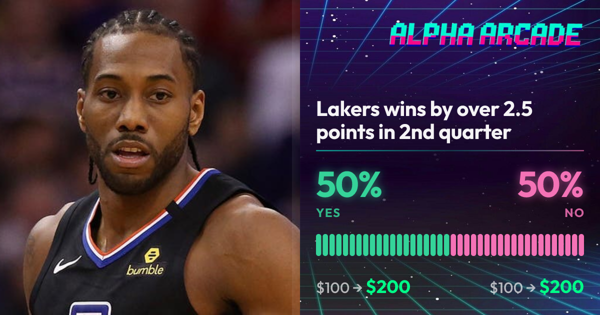YES 50% / NO 50%