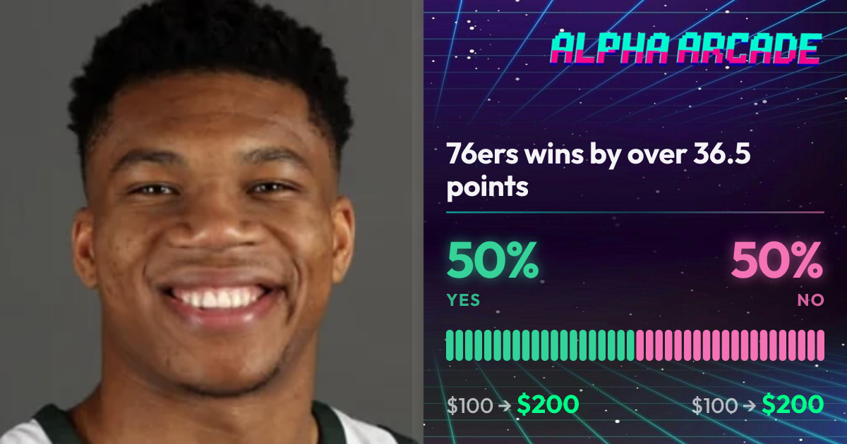 YES 50% / NO 50%
