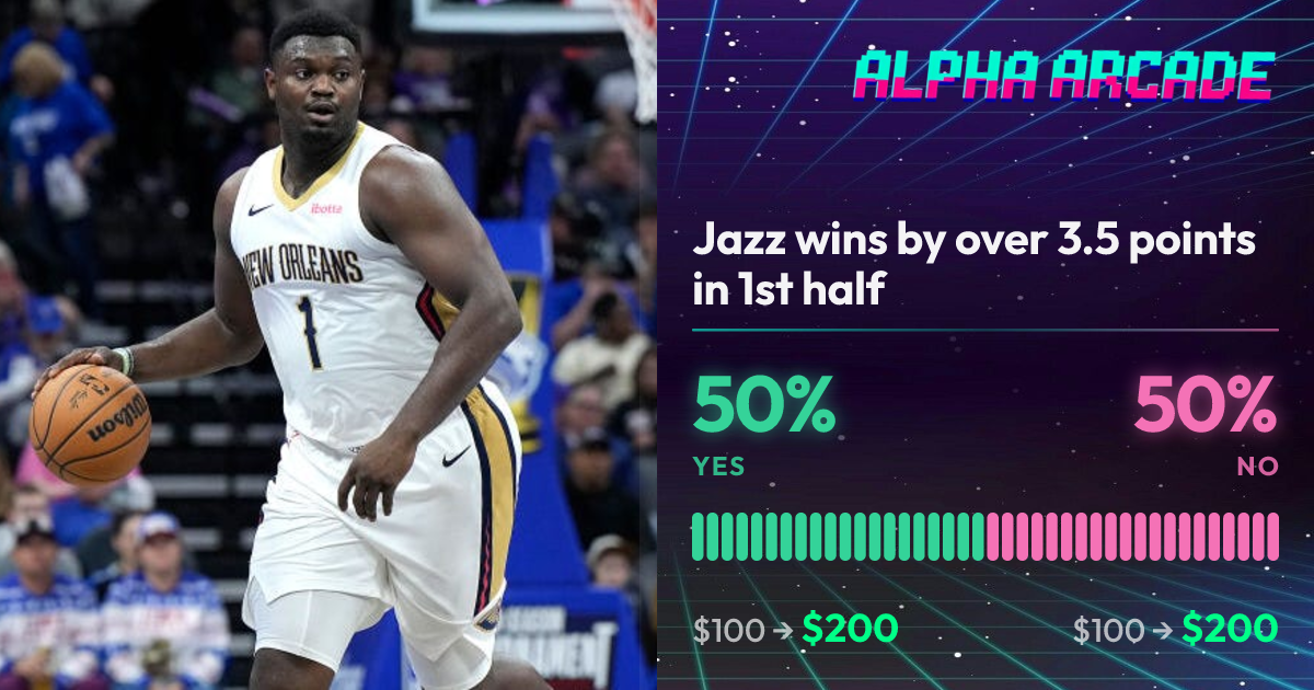 YES 50% / NO 50%