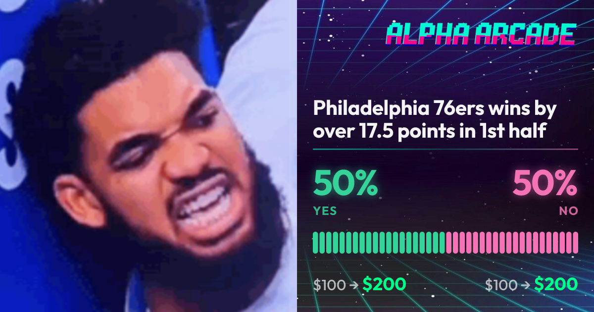 YES 50% / NO 50%