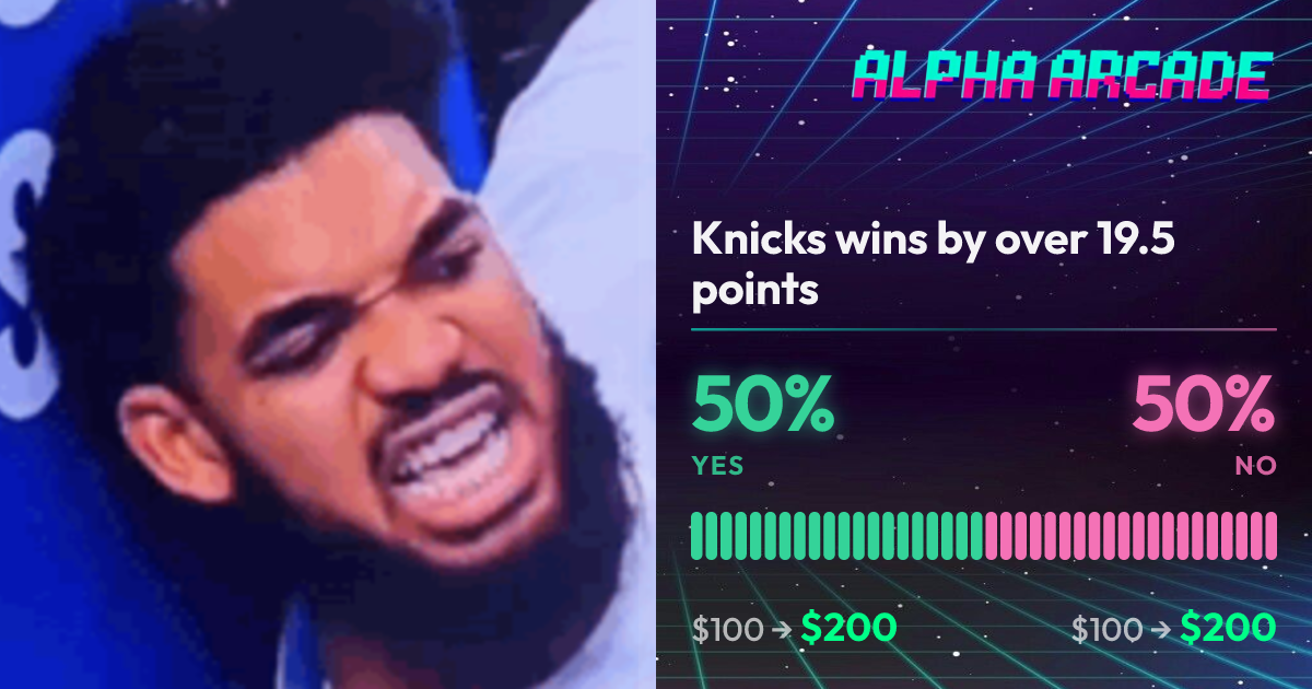 YES 50% / NO 50%
