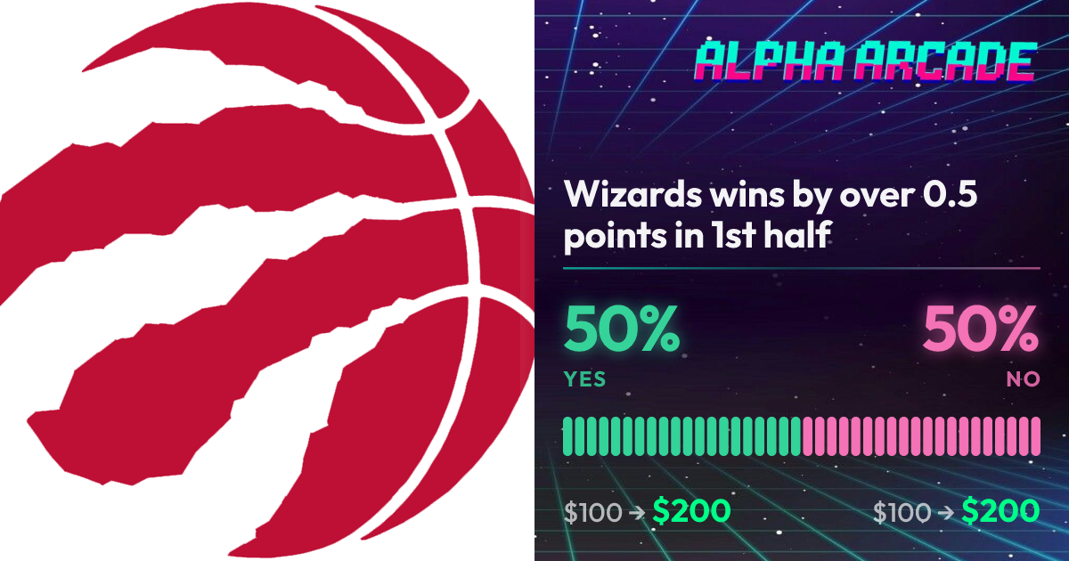 YES 50% / NO 50%