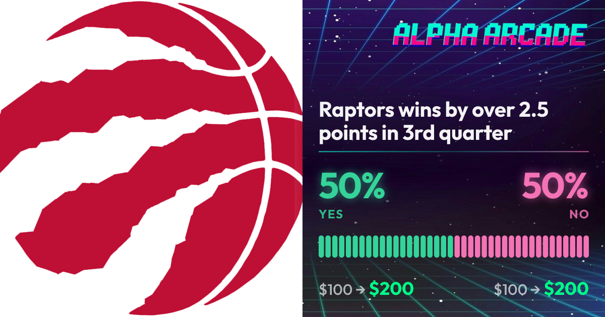 YES 50% / NO 50%