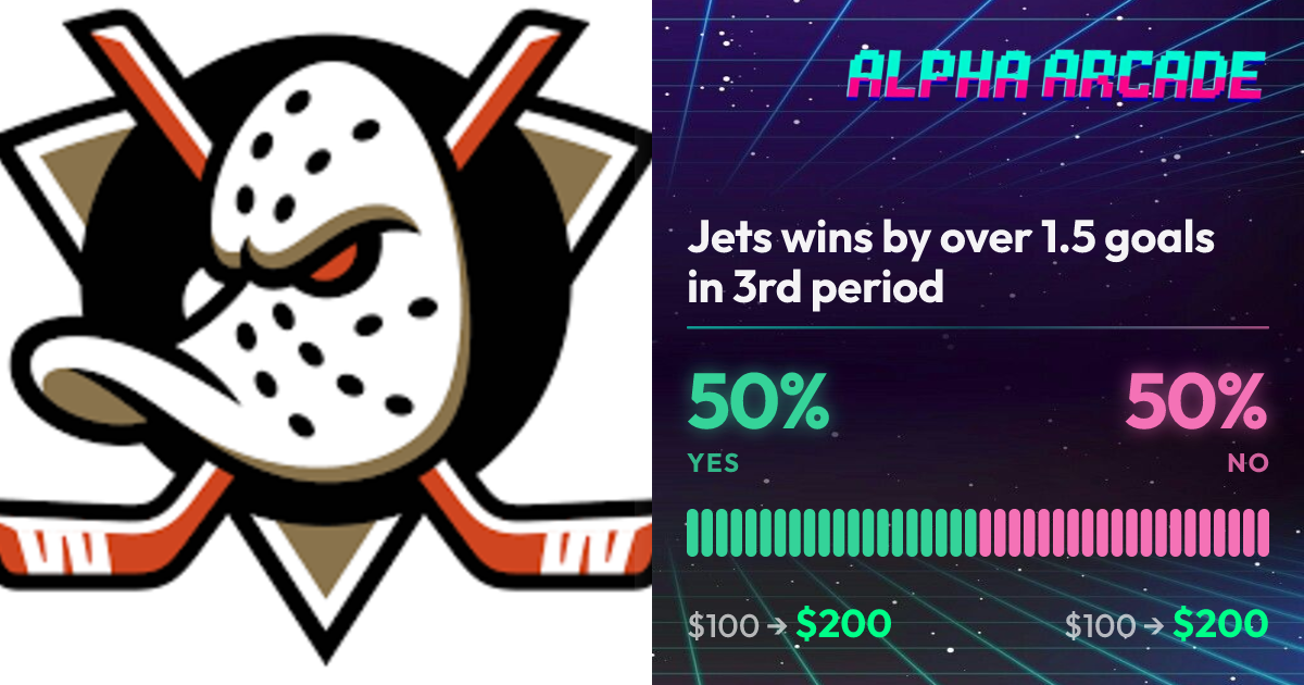 YES 50% / NO 50%