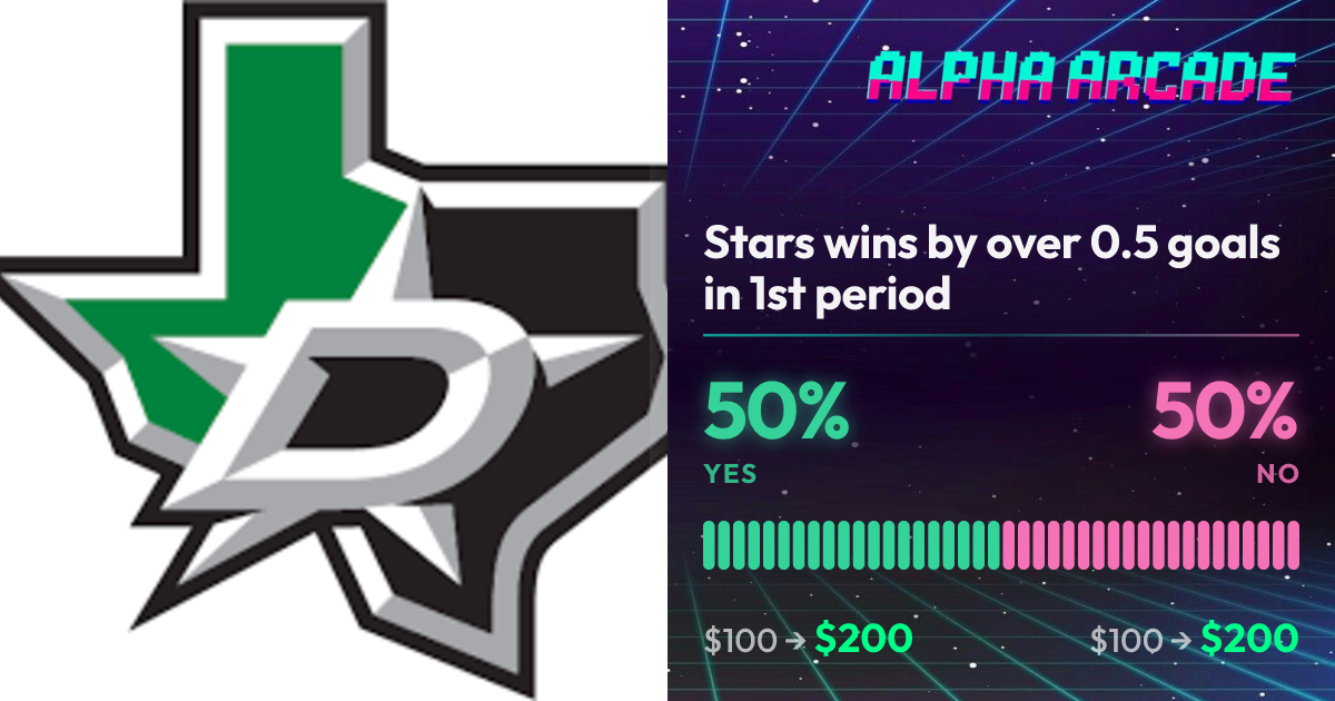 YES 50% / NO 50%