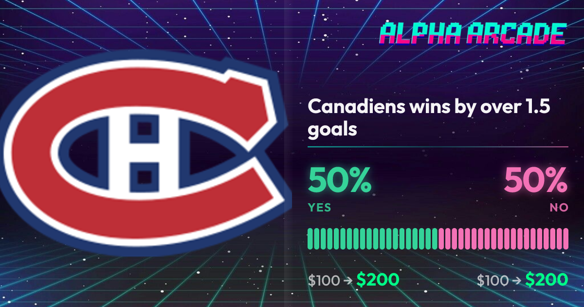 YES 50% / NO 50%