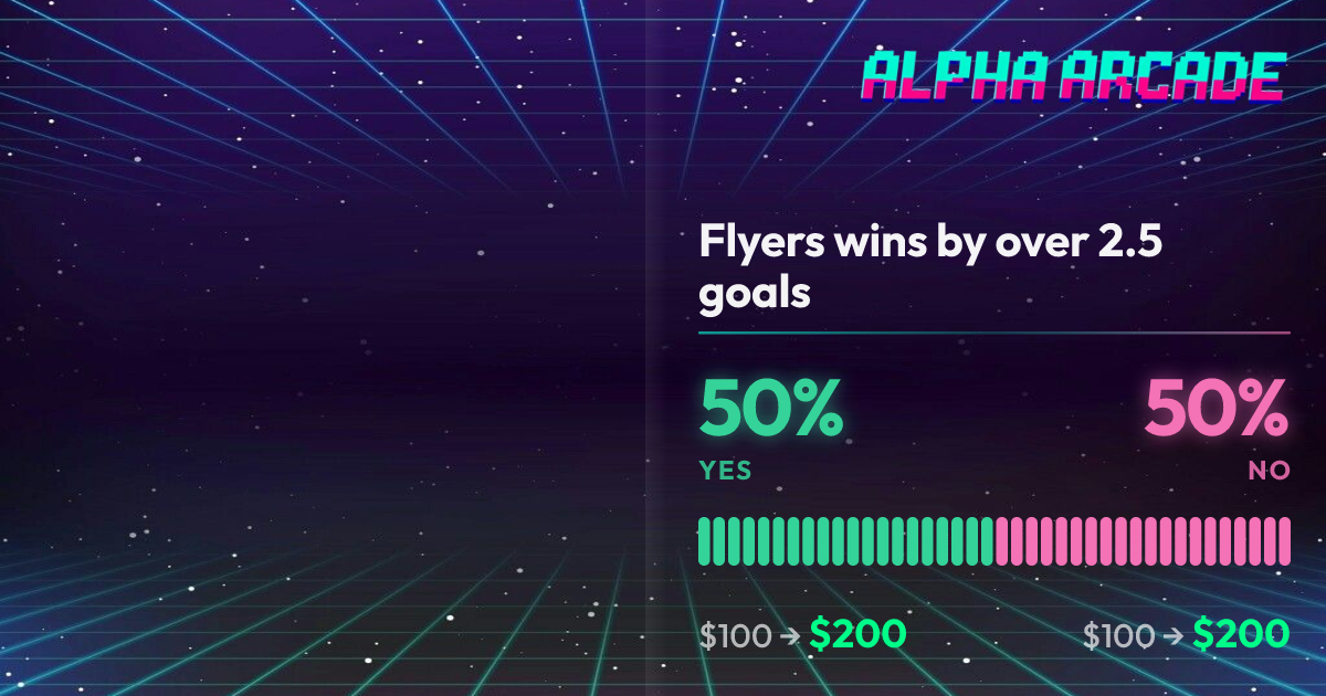 YES 50% / NO 50%