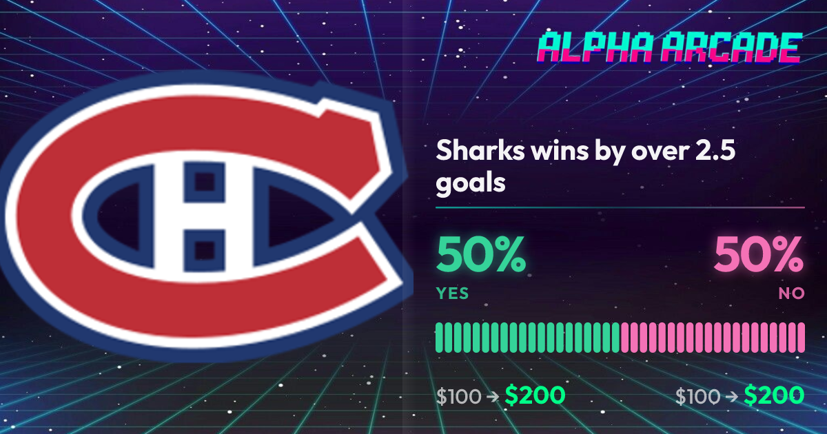 YES 50% / NO 50%