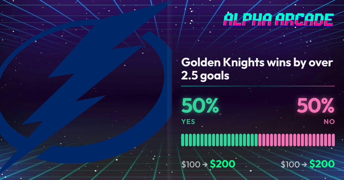 YES 50% / NO 50%