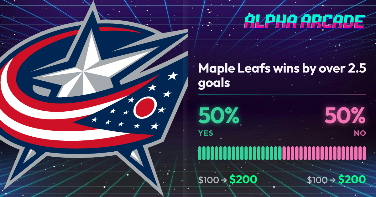 YES 50% / NO 50%