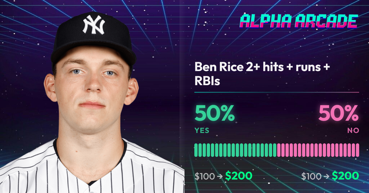 YES 50% / NO 50%