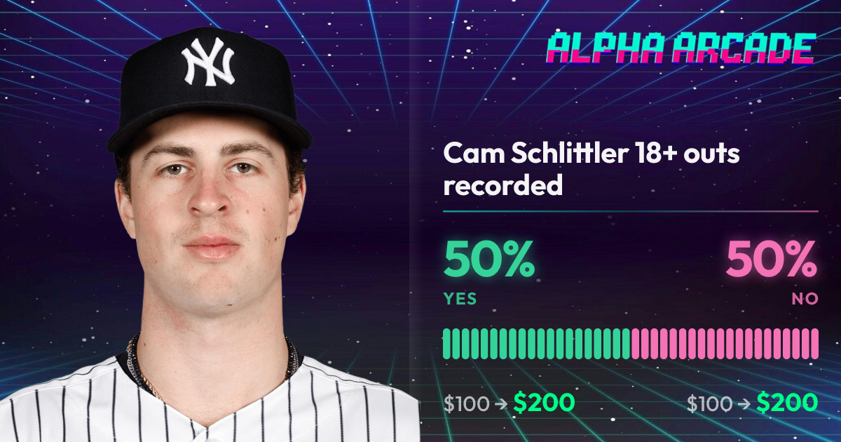 YES 50% / NO 50%