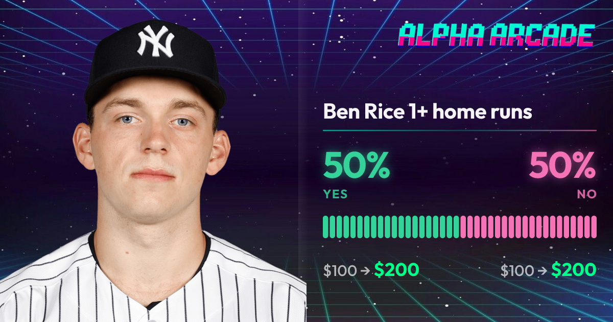 YES 50% / NO 50%