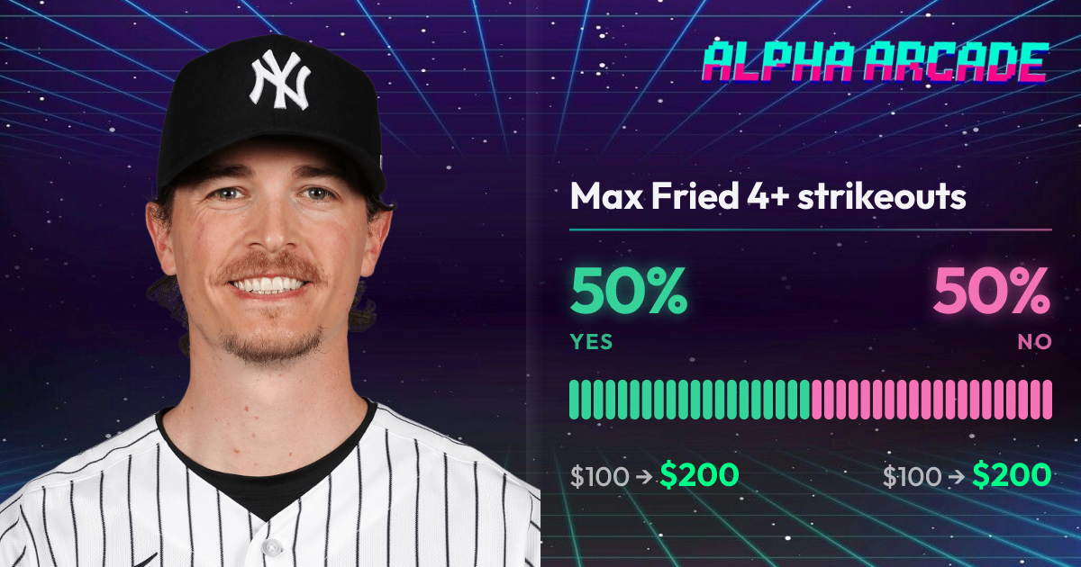 YES 50% / NO 50%