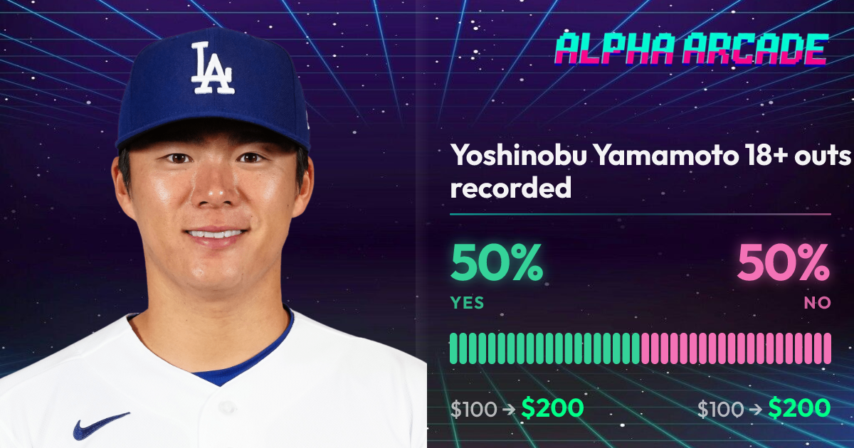 YES 50% / NO 50%