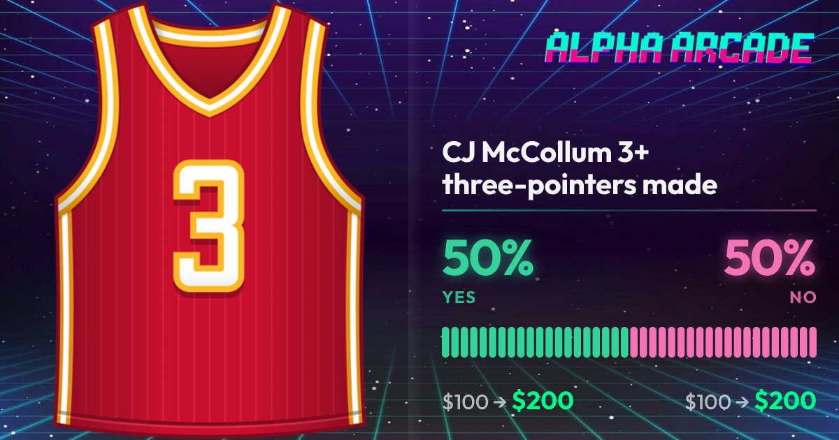 YES 50% / NO 50%