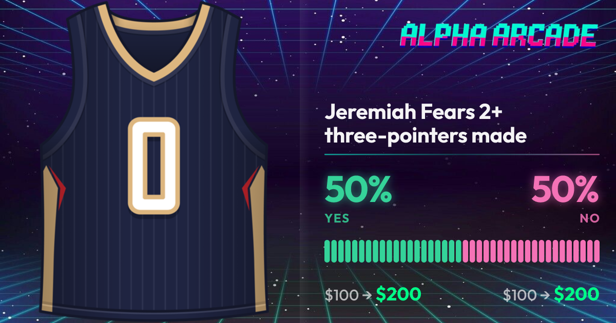 YES 50% / NO 50%