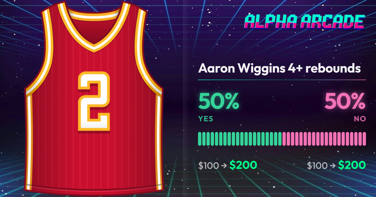 YES 50% / NO 50%