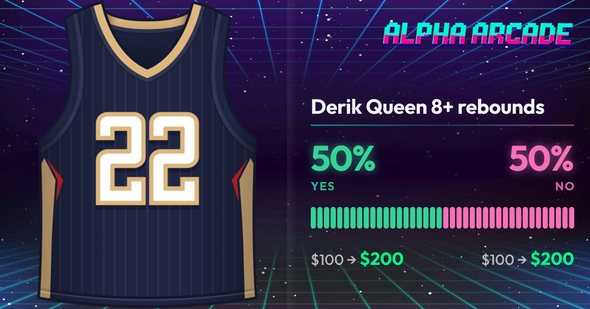 YES 50% / NO 50%