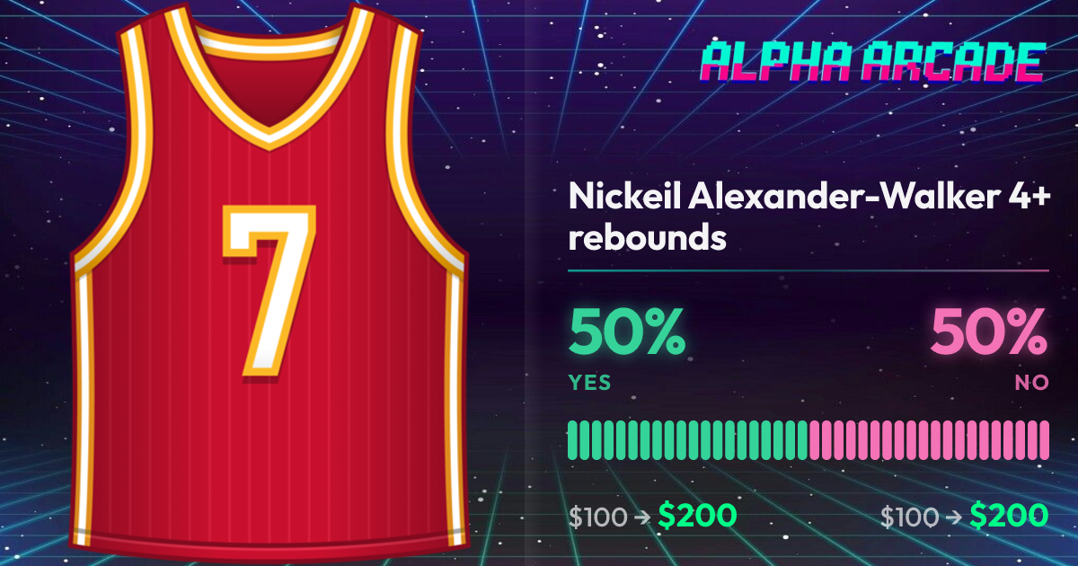 YES 50% / NO 50%