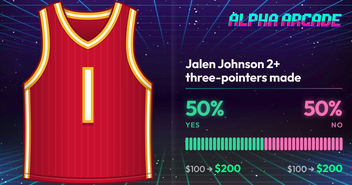 YES 50% / NO 50%
