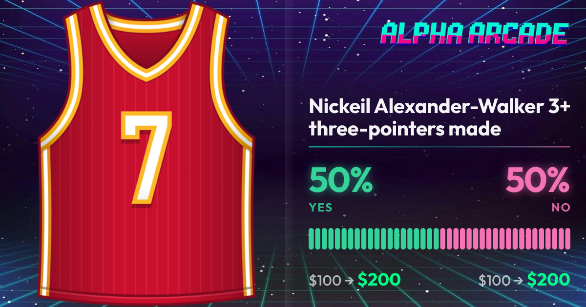 YES 50% / NO 50%