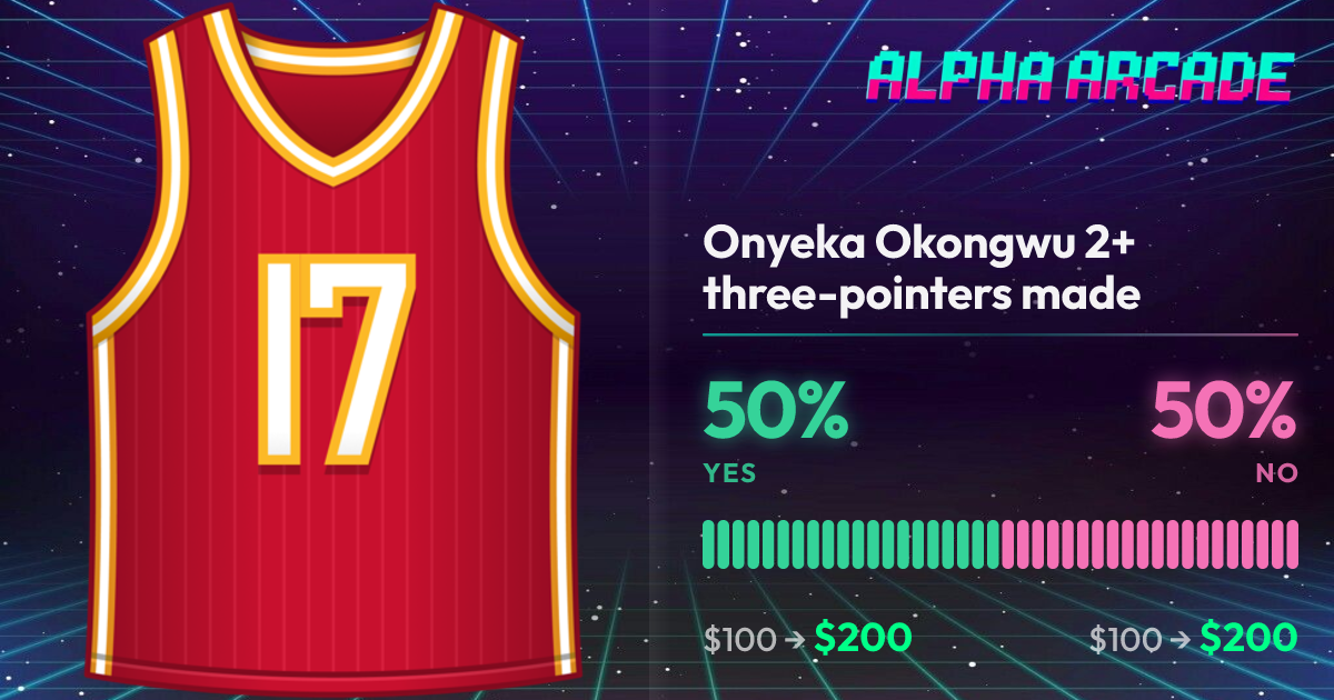 YES 50% / NO 50%