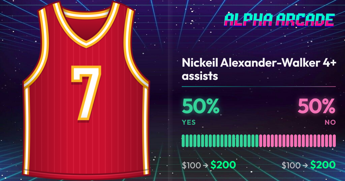 YES 50% / NO 50%