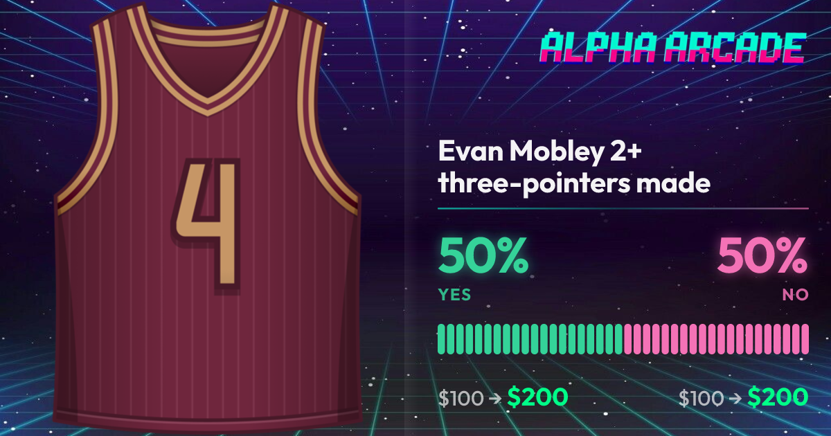 YES 50% / NO 50%