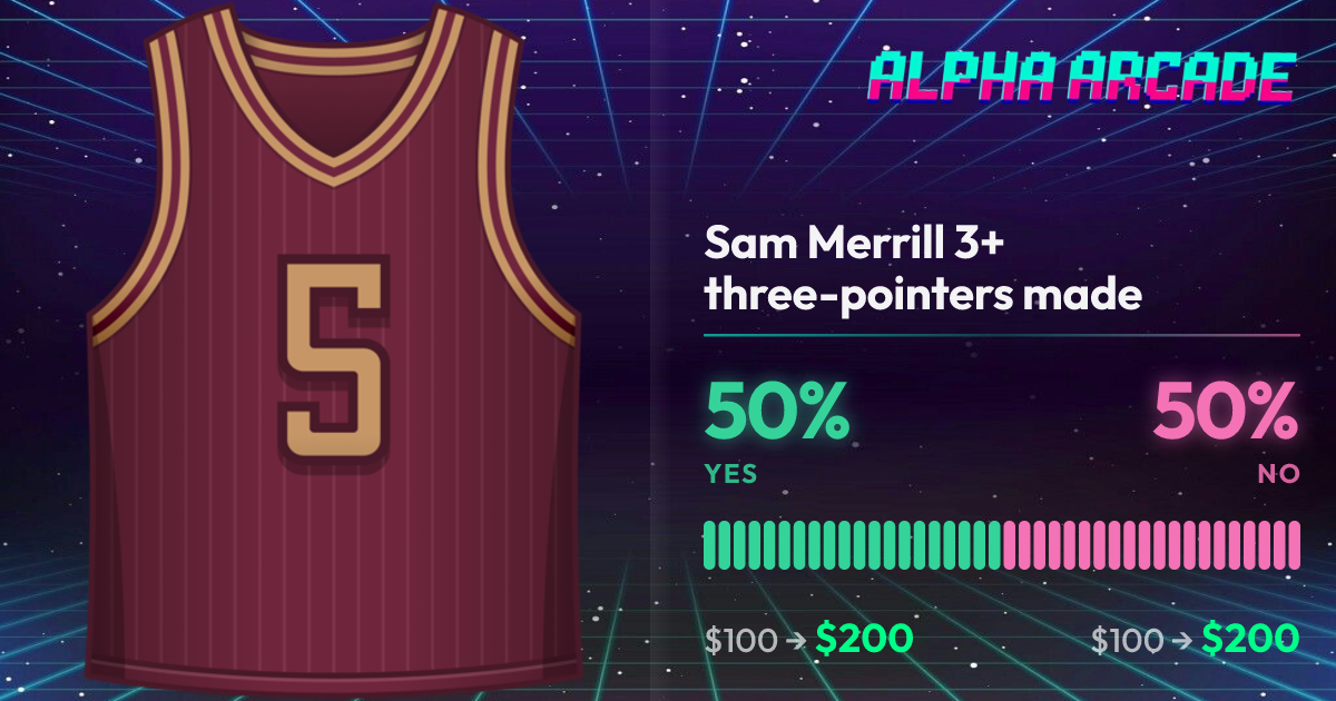 YES 50% / NO 50%