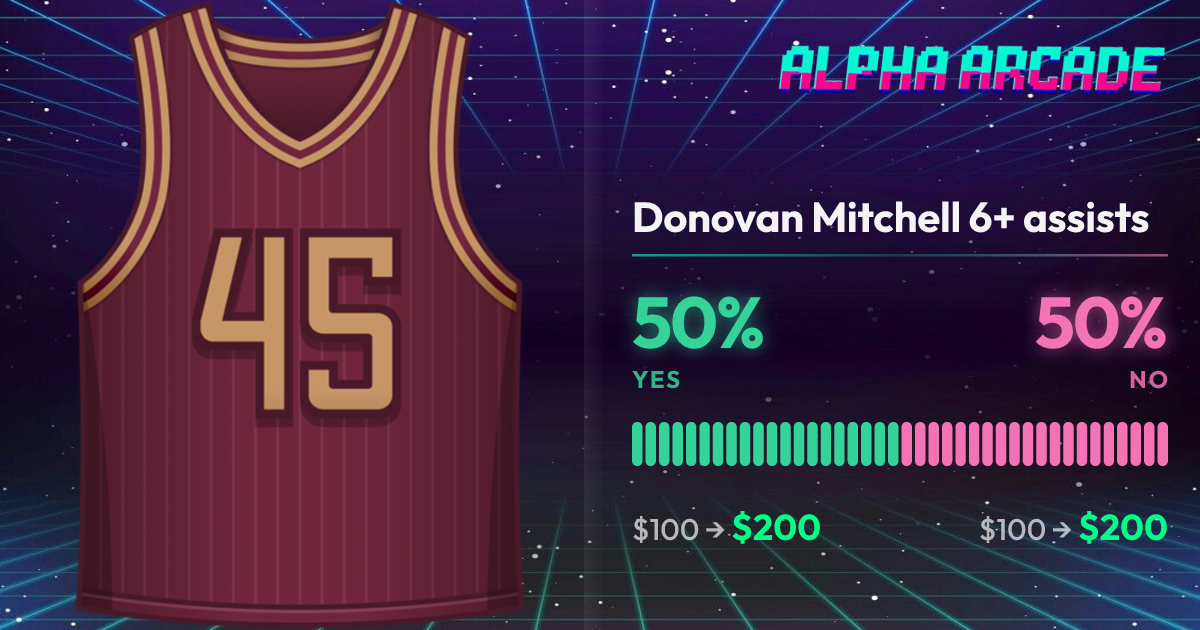 YES 50% / NO 50%