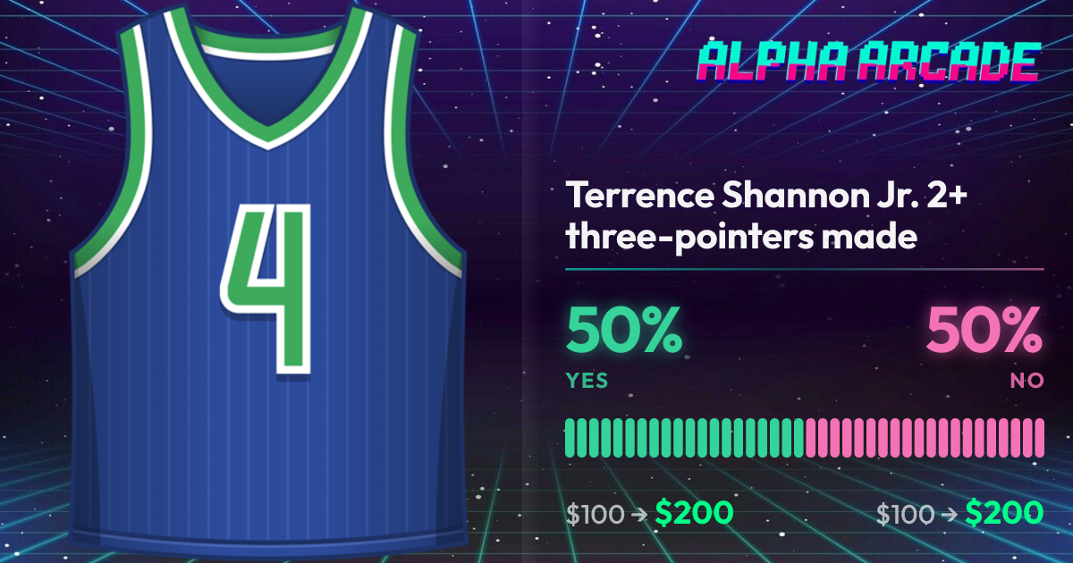 YES 50% / NO 50%