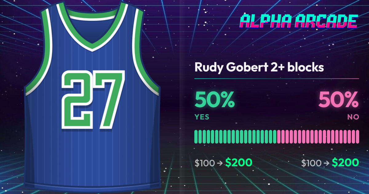 YES 50% / NO 50%
