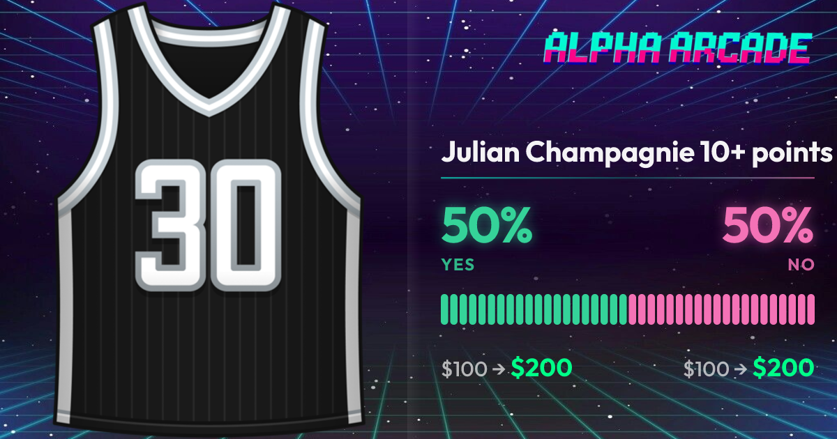 YES 50% / NO 50%