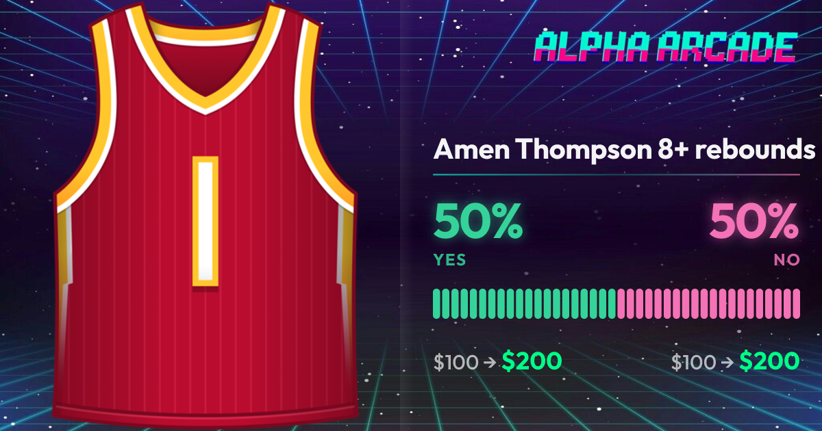 YES 50% / NO 50%