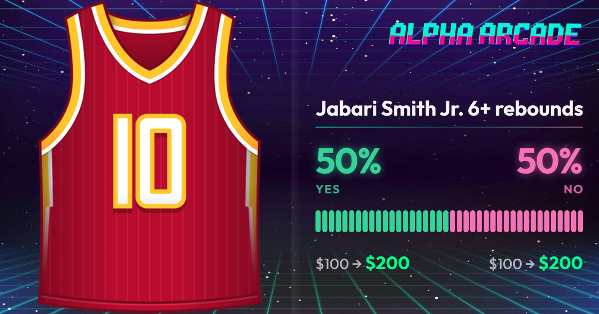 YES 50% / NO 50%
