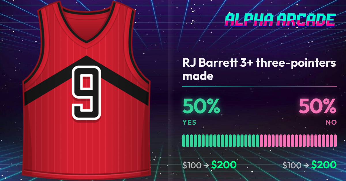 YES 50% / NO 50%
