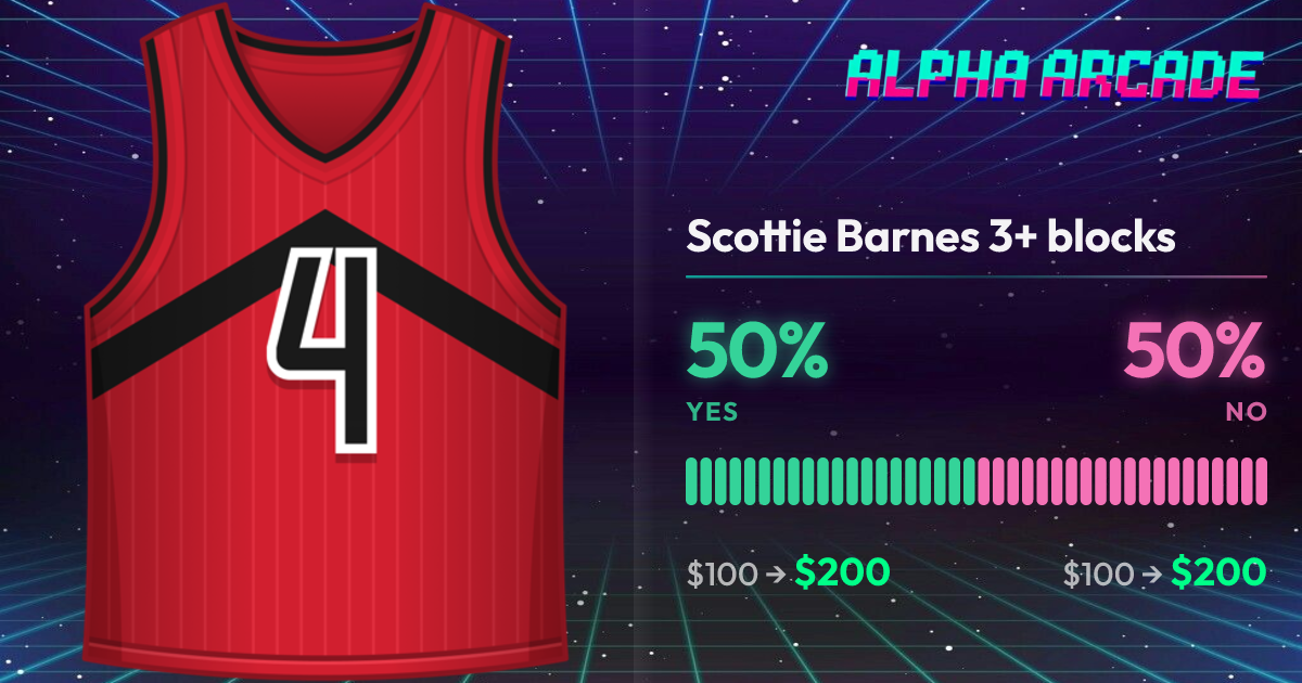 YES 50% / NO 50%
