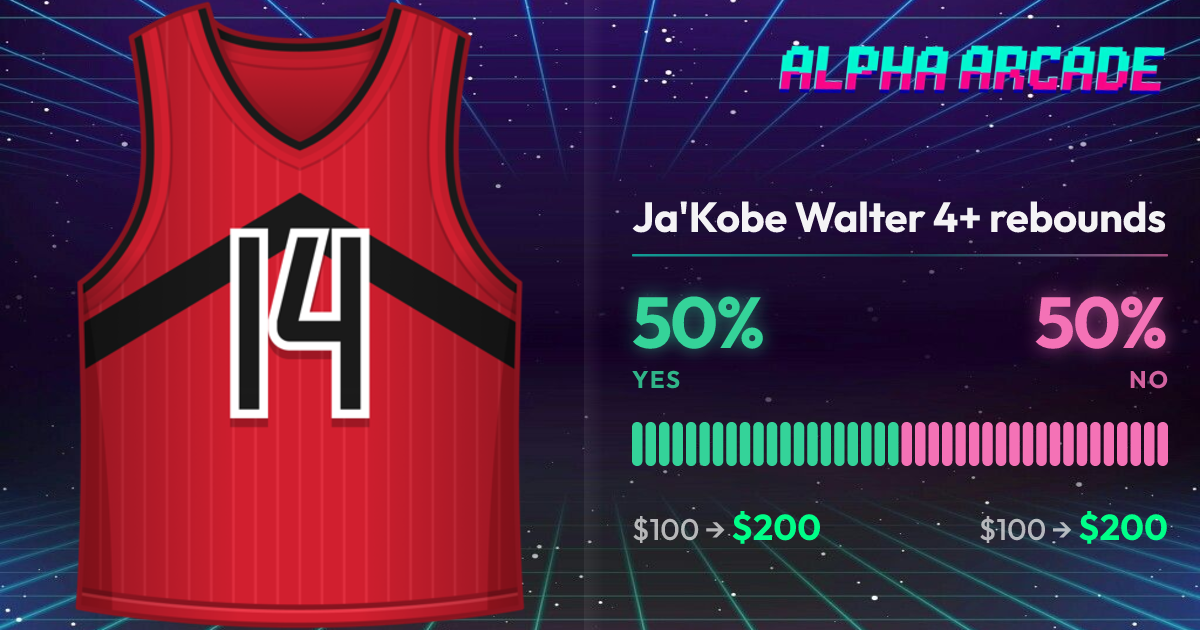 YES 50% / NO 50%