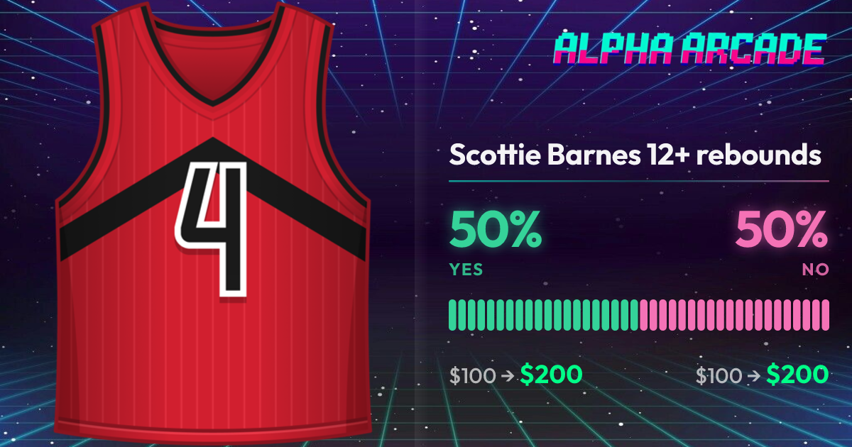YES 50% / NO 50%