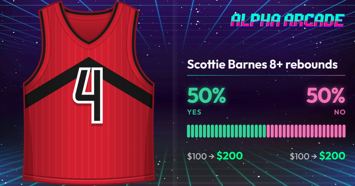 YES 50% / NO 50%