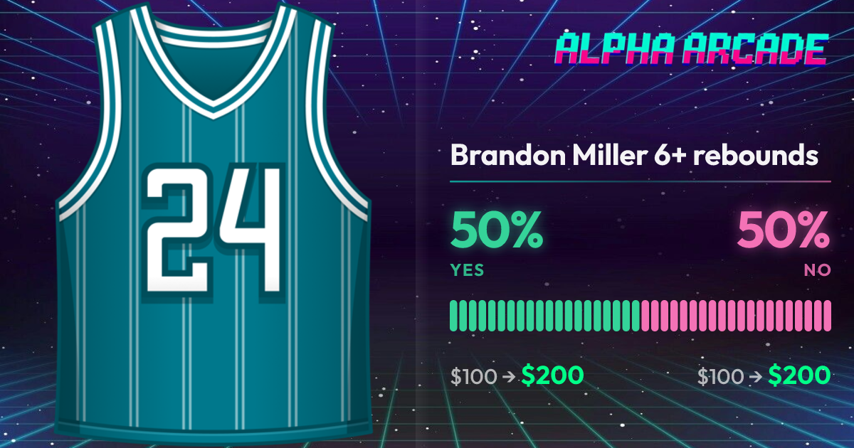 YES 50% / NO 50%