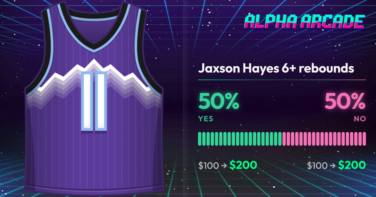 YES 50% / NO 50%