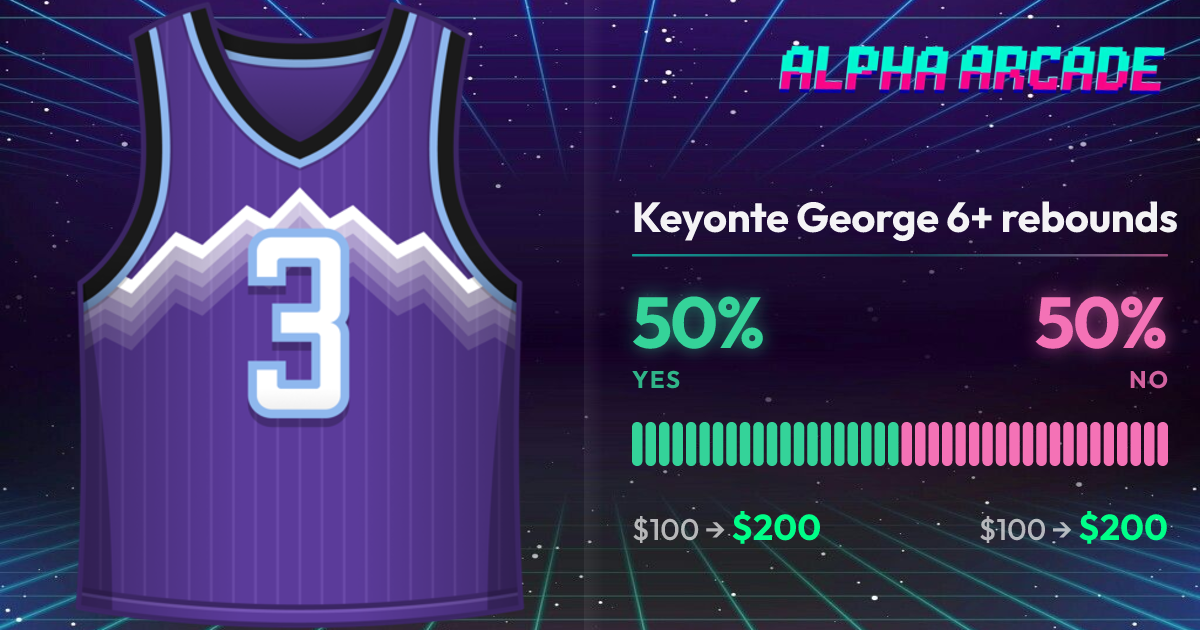 YES 50% / NO 50%