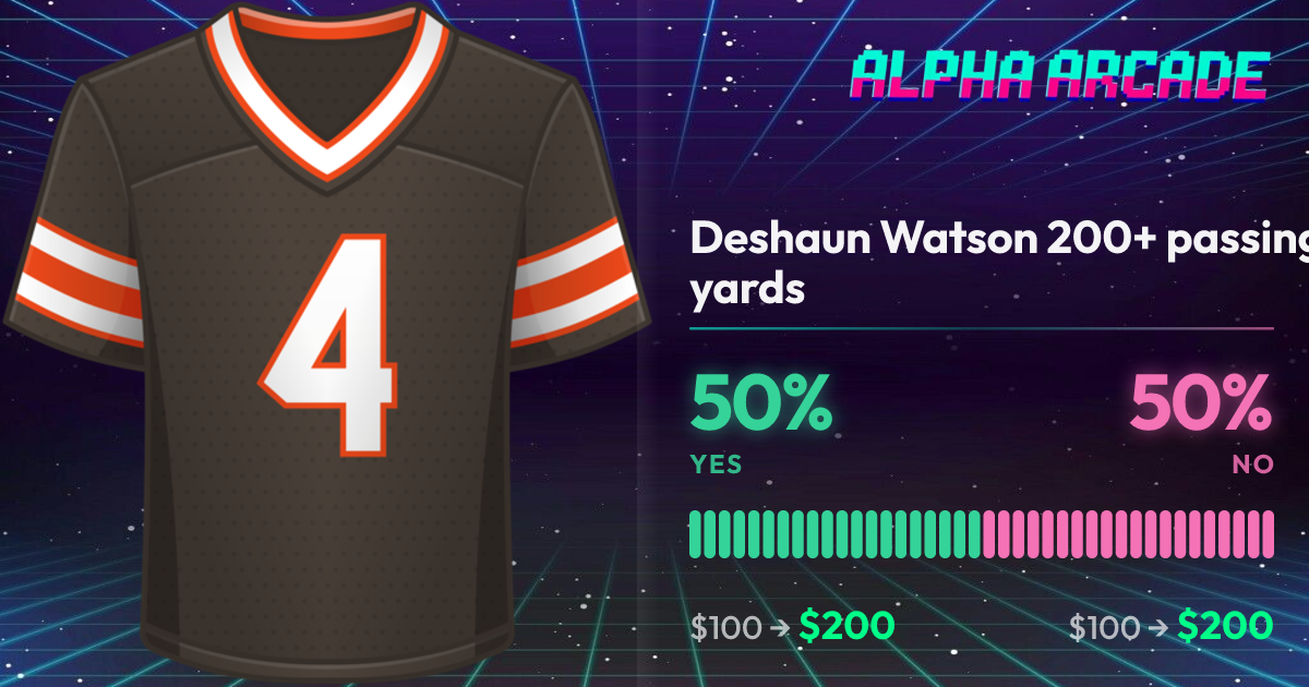 YES 50% / NO 50%
