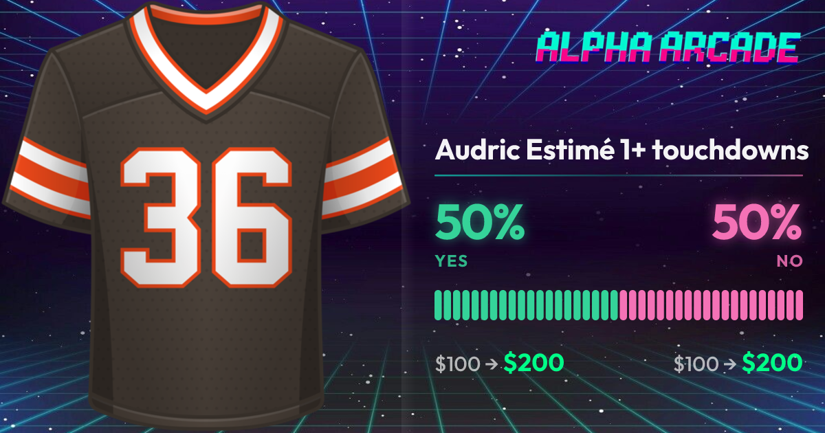 YES 50% / NO 50%